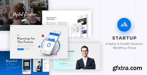 ThemeForest - StartUp v1.8 - Responsive Multi-Purpose WordPress Theme - 20101303