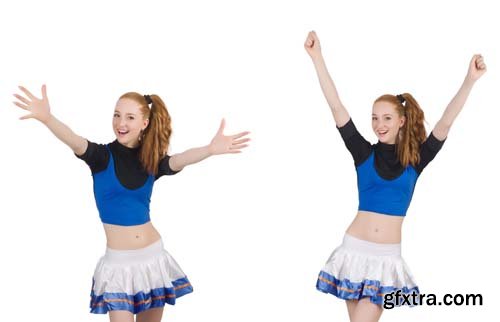 Cheerleader-2 Isolated - 15xJPGs