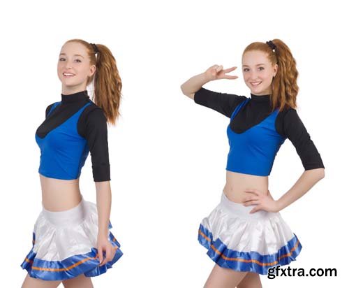 Cheerleader-2 Isolated - 15xJPGs