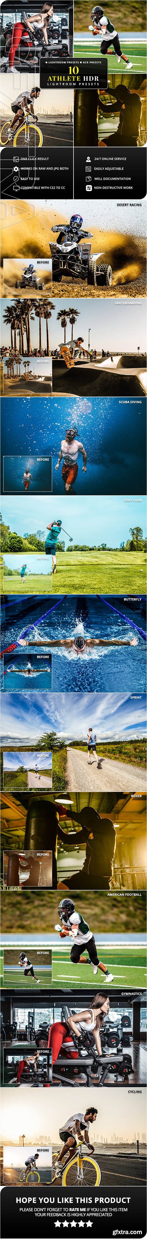 GraphicRiver - 10 Athlete HDR Lightroom & Camera RAW Presets 23785641