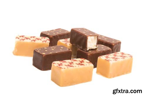 Christmas Chocolate Candies Isolated - 15xJPGs