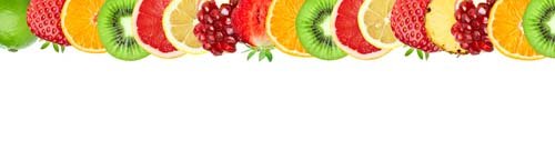 Collage Of Mixed Fruits And Vegetables Isolated-3 - 15xJPGs