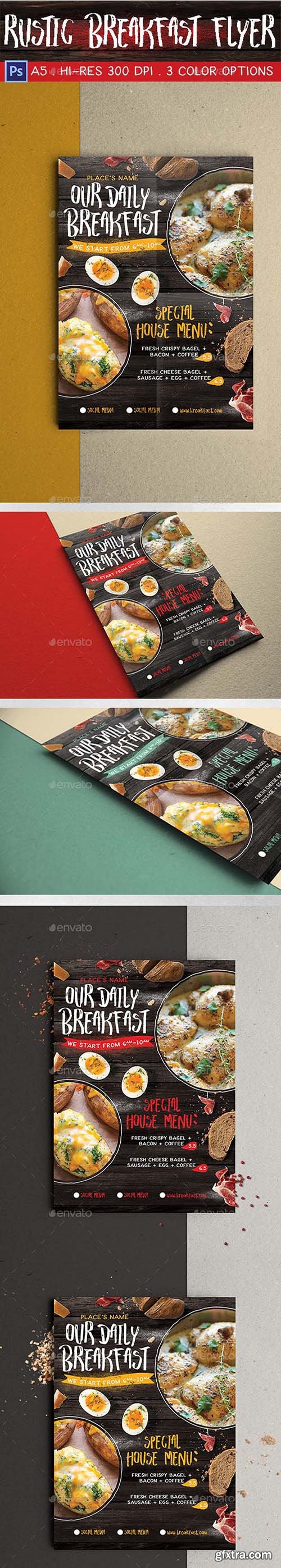 Rustic Breakfast Flyer 21781581