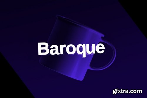 CM - Baroque sans Typeface 3810108