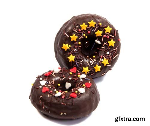 Donuts-3 Isolated - 20xJPGs