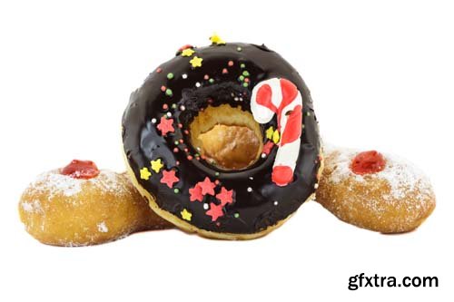 Donuts-3 Isolated - 20xJPGs