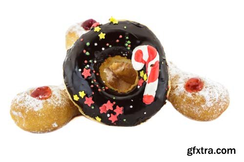 Donuts-3 Isolated - 20xJPGs