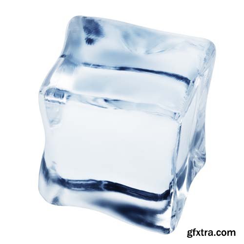 Ice Cube Isolated - 8xJPGs