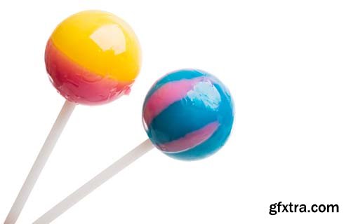 Lollipop Isolated - 10xJPGs