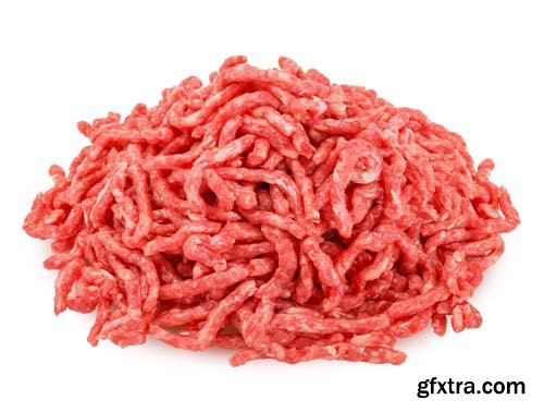 Minced Meat Isolated - 7xJPGs