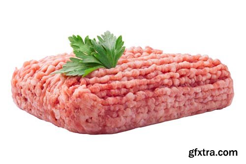 Minced Meat Isolated - 7xJPGs