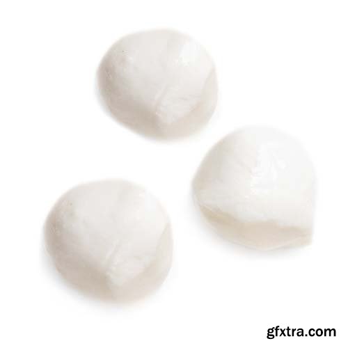 Mozzarella Isolated - 9xJPGs