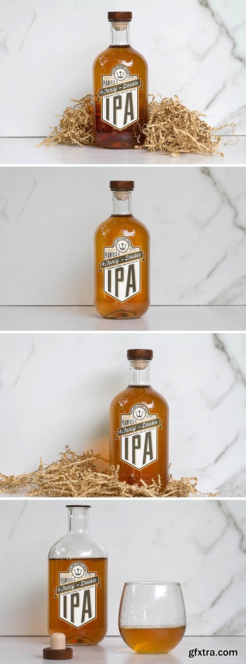 Liquor Bottle Mock Up