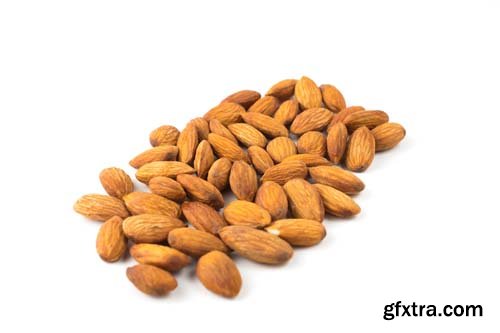 Almonds Isolated - 10xJPGs