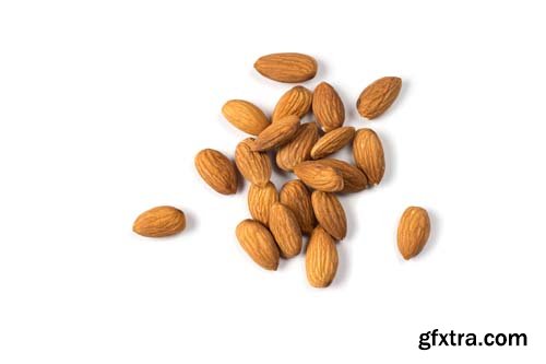 Almonds Isolated - 10xJPGs