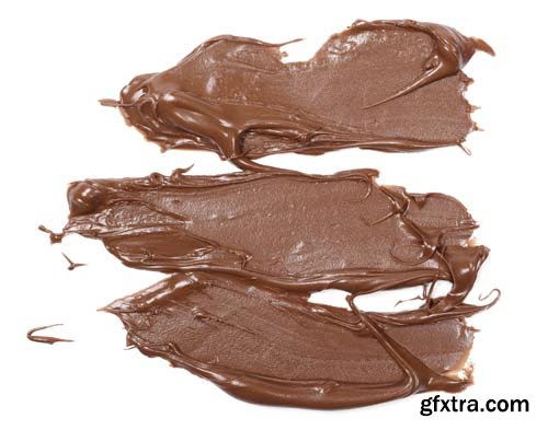 Cream Chocolate Spread Isolated - 11xJPGs