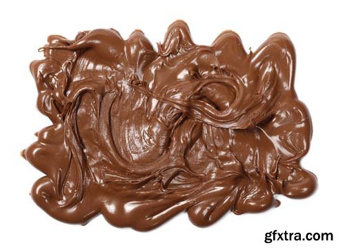 Cream Chocolate Spread Isolated - 11xJPGs