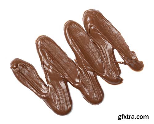 Cream Chocolate Spread Isolated - 11xJPGs