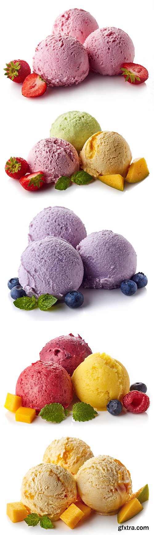 Different Ice Cream Balls - 10xJPGs