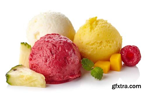 Different Ice Cream Balls - 10xJPGs