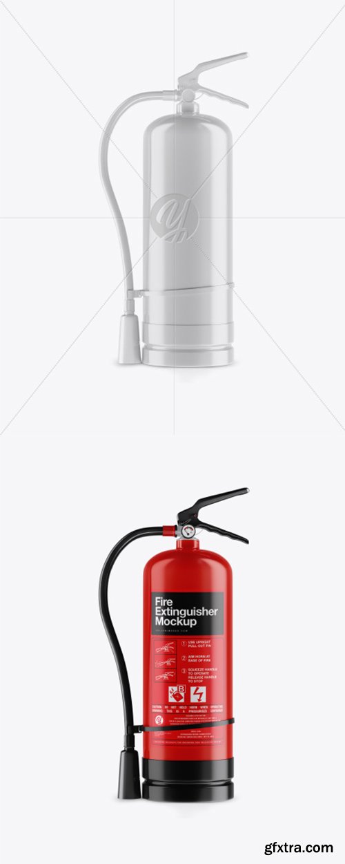 Fire Extinguisher Mockup 36083