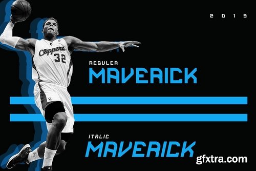 CM - Maverick Clean Display Font 3809142