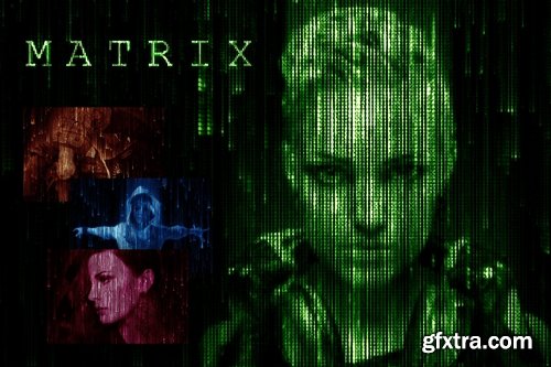 GraphicRiver - Matrix Code CS3+ Photoshop Action 17719727