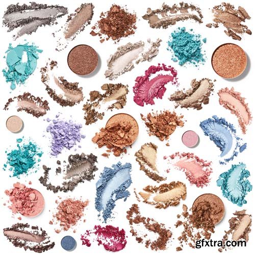 Set Of Eye Shadow Isolated - 20xJPGs