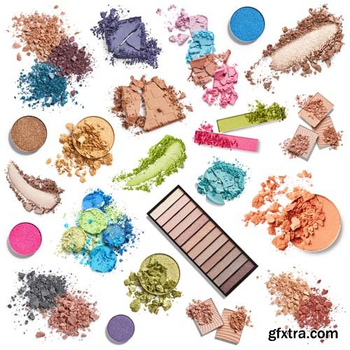 Set Of Eye Shadow Isolated - 20xJPGs