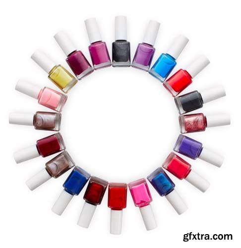 Set Of Nail Polish Isolated - 20xJPGs