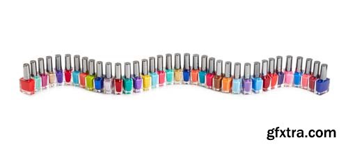 Set Of Nail Polish Isolated - 20xJPGs