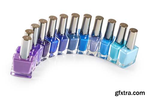 Set Of Nail Polish Isolated - 20xJPGs