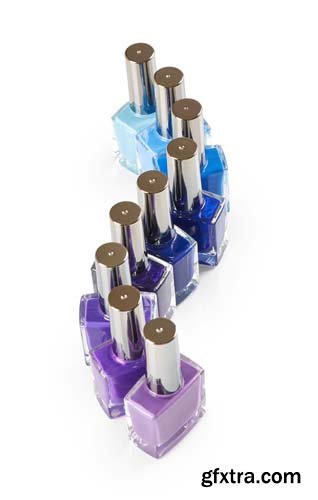 Set Of Nail Polish Isolated - 20xJPGs