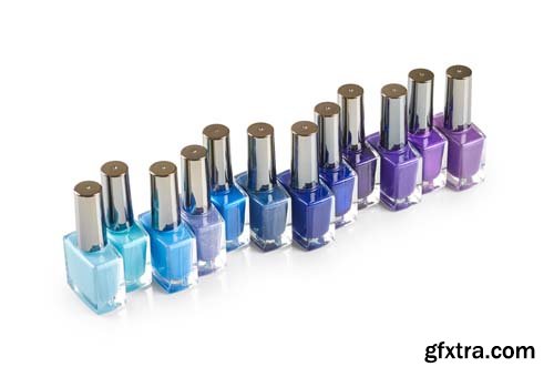 Set Of Nail Polish Isolated - 20xJPGs