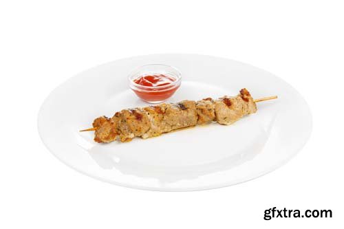 Shish Kebap Isolated - 13xJPGs