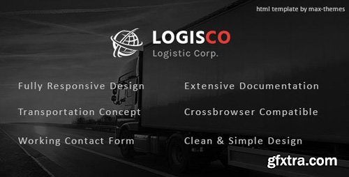 ThemeForest - Logisco v1.0 - Logistics & Transportation HTML Template - 23479389