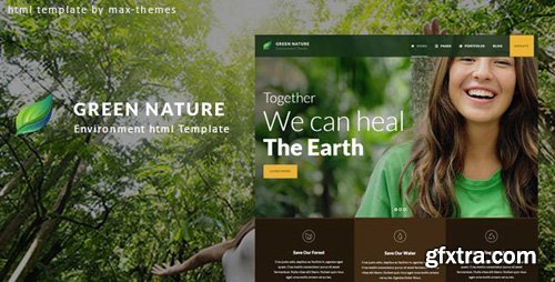 ThemeForest - Green Nature v1.0 - Environmental HTML Template - 23558293