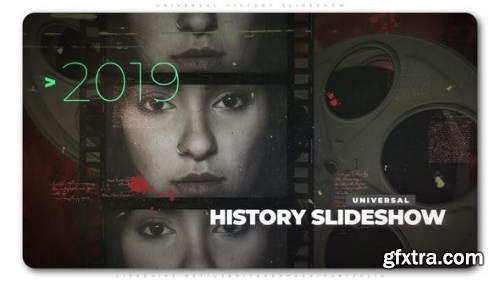 VideoHive Universal History Slideshow 23428120