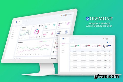 Holymont - Medical Admin Dashboard UI Kit