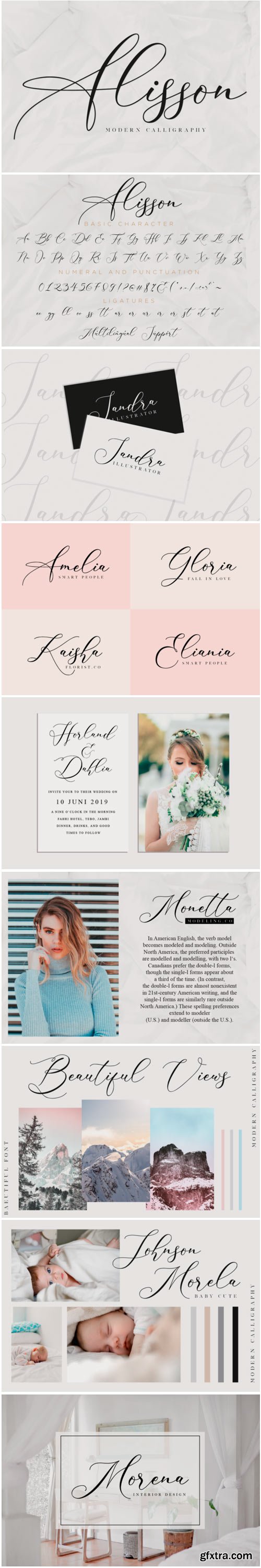 Alisson Script Font