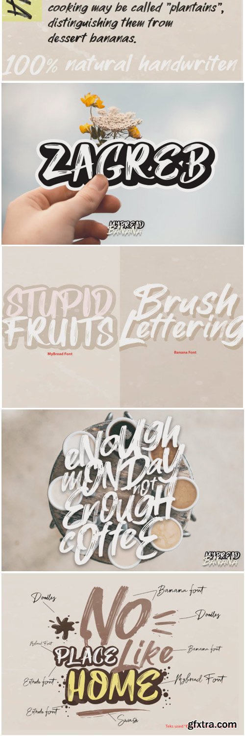 MyBread Banana Duo Font