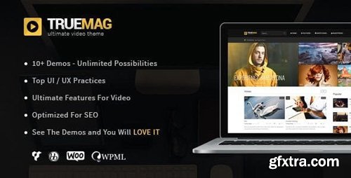 ThemeForest - True Mag v4.2.19 - WordPress Theme for Video and Magazine - 6755267