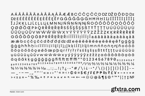 CM - Fractul Font Family 3774504