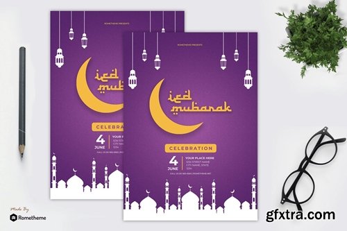 Ied Mubarak Celebration Flyer vol. 01