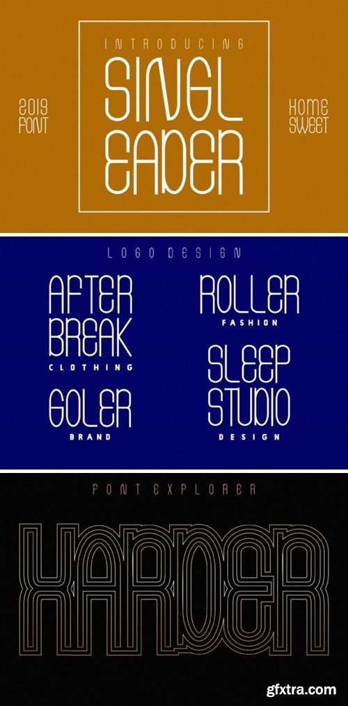 Singleader Font