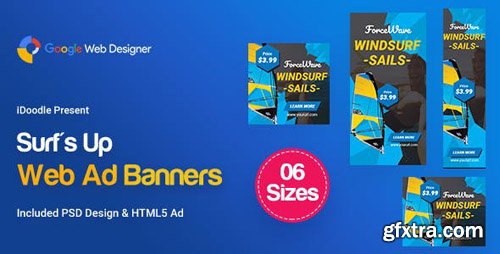 CodeCanyon - C39 - Surf's Up HTML5 Banners Ad - GWD & PSD - 23861855