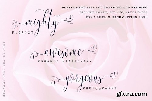 Melamar - Romantic Calligraphy Font