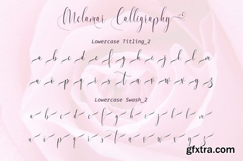 Melamar - Romantic Calligraphy Font