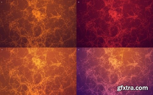 Network Abstract Backgrounds