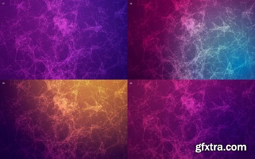 Network Abstract Backgrounds